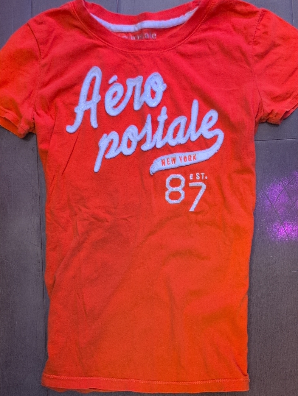 Aeropostale Bright Orange Tee